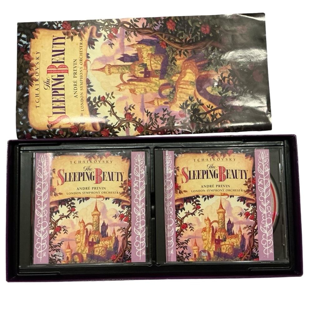 Tchaikovsky sleeping beauty Andre Lrevin London symphony orchestra CD set of 2